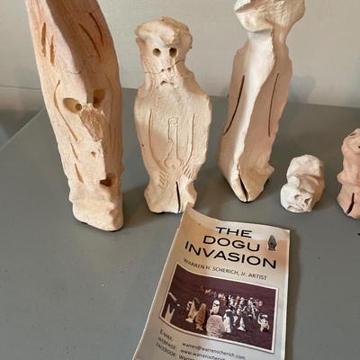 Dogu invasion sculptures