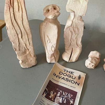 Dogu invasion sculptures