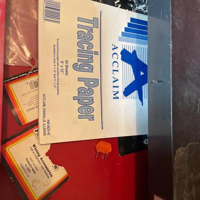 All American organizer with crafting supplies