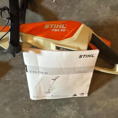 Stihl FSA 45 electric weed trimmer