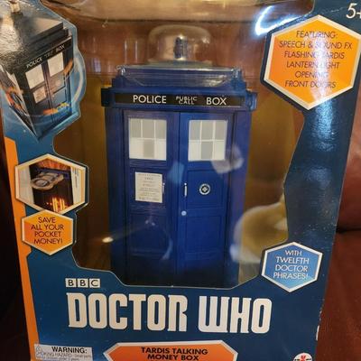 Tardis Talking Money Box