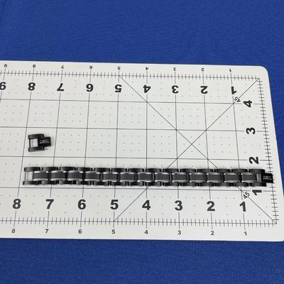 New Invicta Men’s Matte Black Stainless Steel Bracelet