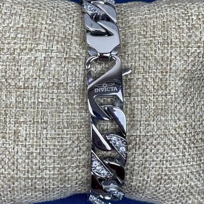 New Invicta Men’s Stainless Steel Bracelet