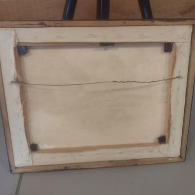 Framed Art Original on Canvas by J. Weidman