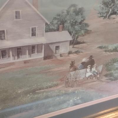 Framed Art Print by Ann Mount