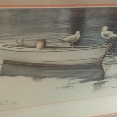 Framed Art Limited Edition Print by Burton Dye 494/1000