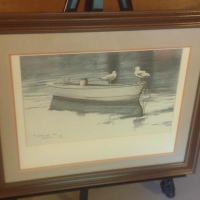 Framed Art Limited Edition Print by Burton Dye 494/1000