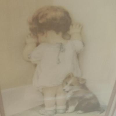 Pair of Framed Art Prints by Bessie Pease Gutman