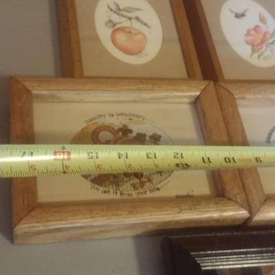Collection of Framed Art and Decoupage Wall Decor (See all Pictures)
