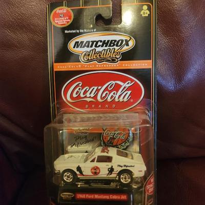 Matchbox Coca-Cola 1968 Ford Mustang Cobra Jet