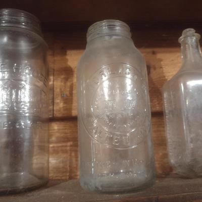 Collection of Primitive and Vintage Collectible Rustic and Farmhouse Items Choice B
