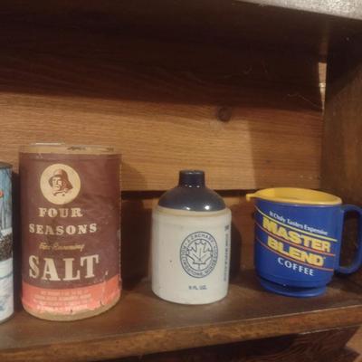 Collection of Primitive and Vintage Collectible Rustic and Farmhouse Items Choice B