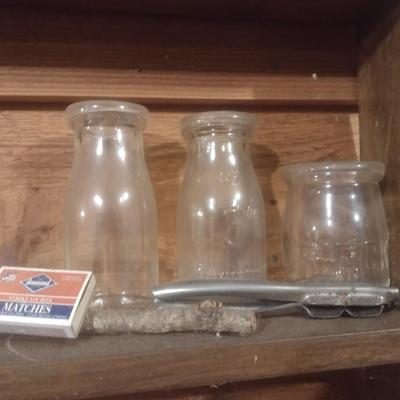 Collection of Primitive and Vintage Collectible Rustic and Farmhouse Items Choice B