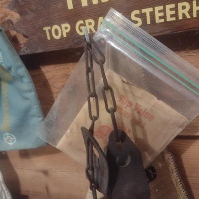 Collection of Primitive and Vintage Collectible Rustic and Farmhouse Items Choice D