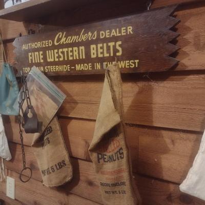 Collection of Primitive and Vintage Collectible Rustic and Farmhouse Items Choice D
