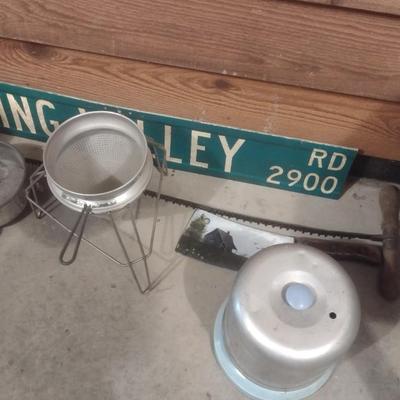 Collection of Primitive and Vintage Collectible Rustic and Farmhouse Items Choice I