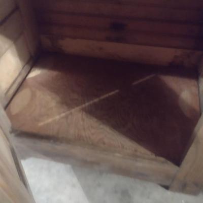 Vintage Oak Wisconsin Refrigerator