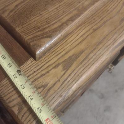 Vintage Oak Wisconsin Refrigerator