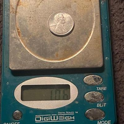 Ultra Rare 1974 Lincoln Aluminum Cent – 1g Collectible ✨