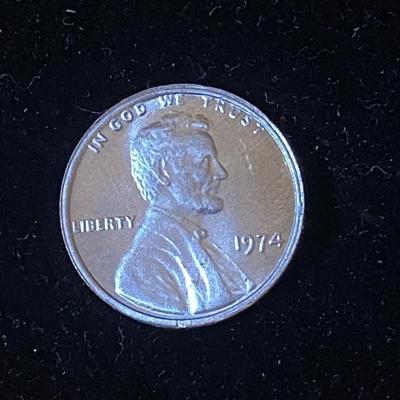 Ultra Rare 1974 Lincoln Aluminum Cent – 1g Collectible ✨