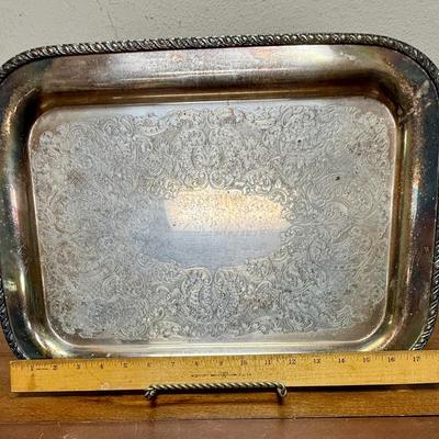 Vintage Silverplate Oneida Ardmore Tray