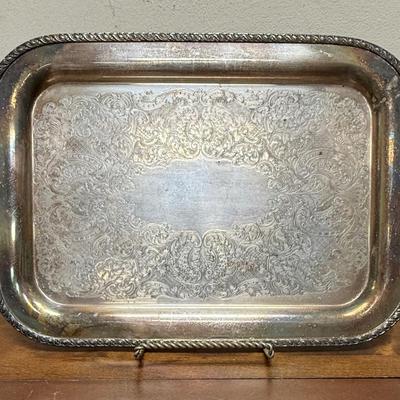Vintage Silverplate Oneida Ardmore Tray