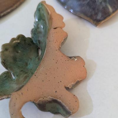 Handmade Pottery Pieces Some Signed (K)