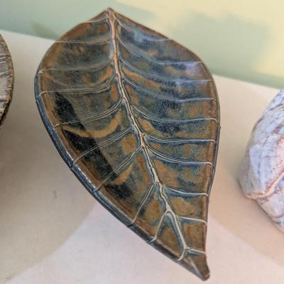Handmade Pottery Pieces Some Signed (K)