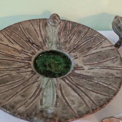 Handmade Pottery Pieces Some Signed (K)