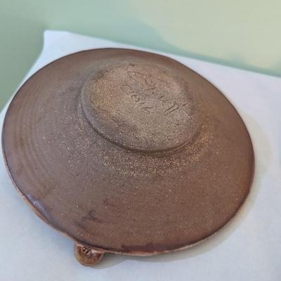 Handmade Pottery Pieces Some Signed (K)