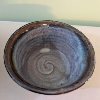Handmade Pottery Bowls Asheville NC Salvaterra’s Stamp On The Bottom (K)