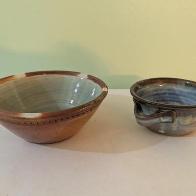 Handmade Pottery Bowls Asheville NC Salvaterra’s Stamp On The Bottom (K)