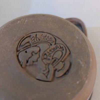 Handmade Pottery Bowls Asheville NC Salvaterra’s Stamp On The Bottom (K)