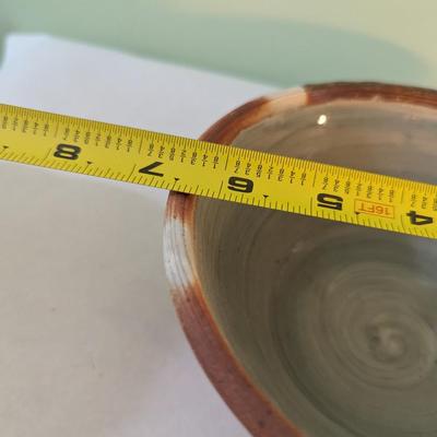 Handmade Pottery Bowls Asheville NC Salvaterra’s Stamp On The Bottom (K)