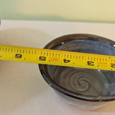 Handmade Pottery Bowls Asheville NC Salvaterra’s Stamp On The Bottom (K)
