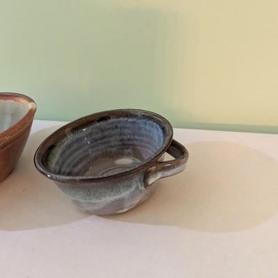Handmade Pottery Bowls Asheville NC Salvaterra’s Stamp On The Bottom (K)