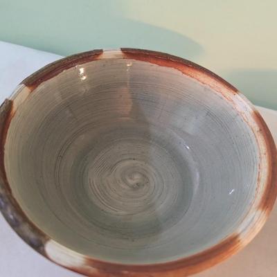 Handmade Pottery Bowls Asheville NC Salvaterra’s Stamp On The Bottom (K)