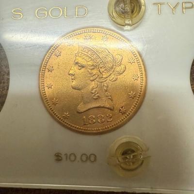 1882 $10 Liberty Head Gold Eagle – Beautiful U.S. Gold Coin ✨