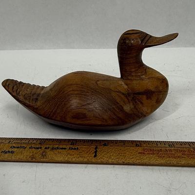 Vintage Wooden Duck