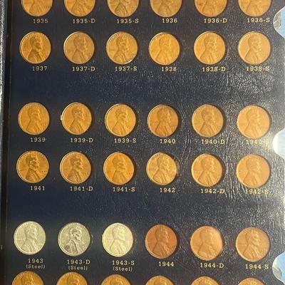 Complete Lincoln Wheat Penny Album – Includes 1909-S VDB Key Date ✨