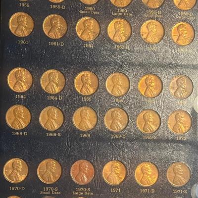 Complete Lincoln Wheat Penny Album – Includes 1909-S VDB Key Date ✨