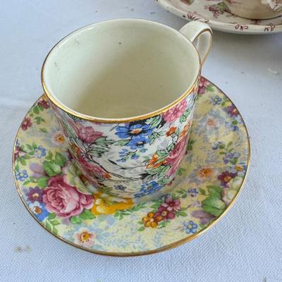 Chintz rose china