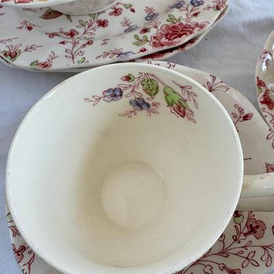 Chintz rose china