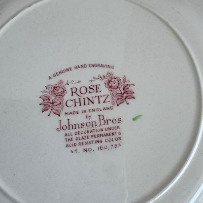 Chintz rose china