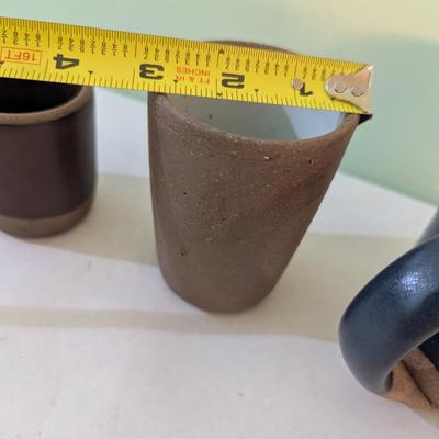 Handmade Pottery Cups - East Fork Stamp Asheville NC (K)