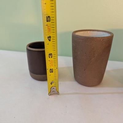 Handmade Pottery Cups - East Fork Stamp Asheville NC (K)