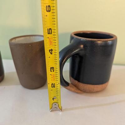 Handmade Pottery Cups - East Fork Stamp Asheville NC (K)
