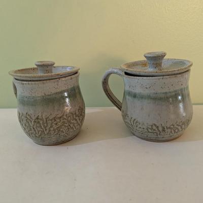 Handmade Coffee Cups With Lids (K)