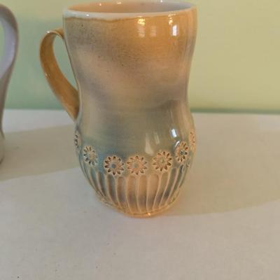Handmade Pottery Cups (K)