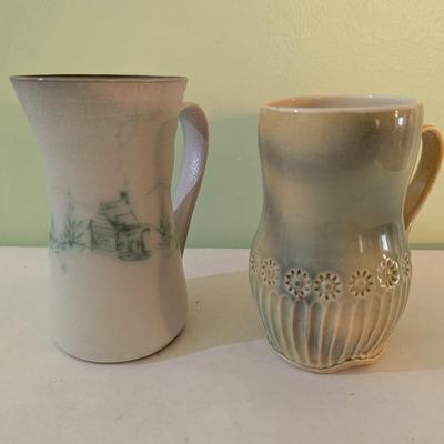 Handmade Pottery Cups (K)